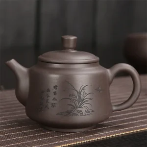 Chinese Yixing Zisha Purple Clay Kungfu Teapot 240ml