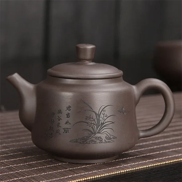 Chinese Yixing Zisha Purple Clay Kungfu Teapot 240ml
