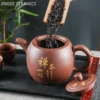 Large Capacity Chinese Yixing Purple Clay Teapot