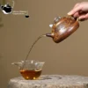 Raw Ore Keel Gold Sand Stone Ladle Teapot