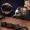 Authentic Yixing Purple Clay Handmade Beauty Teapot