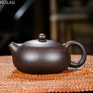 Handmade Xishi Purple Clay Unique Shape Teapot