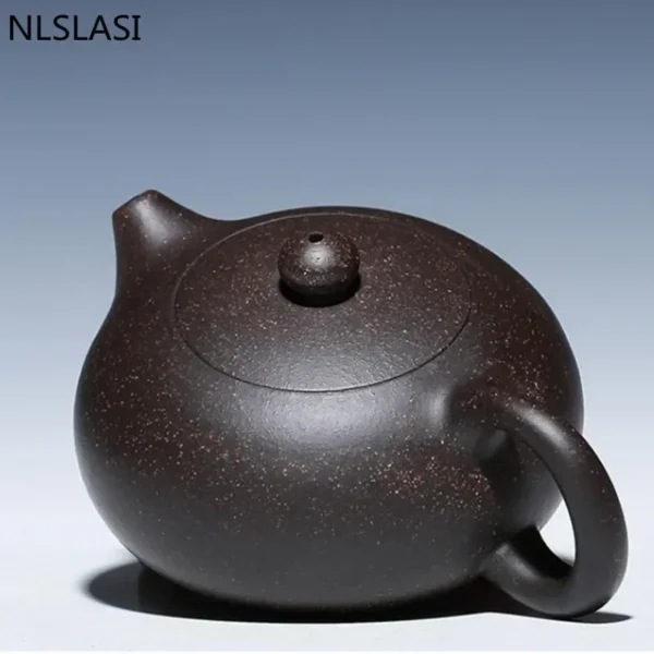 Handmade Xishi Purple Clay Unique Shape Teapot