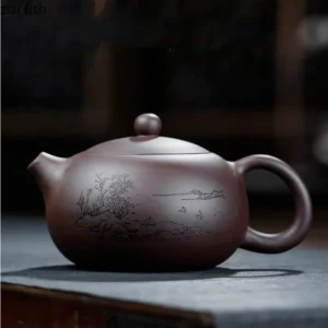Authentic Yixing Purple Clay Teapot 420ml