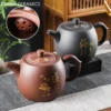 Large Capacity Chinese Yixing Purple Clay Teapot