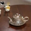 Yixing Wood Fired Agarwood Mud Cloud Furnace Teapot